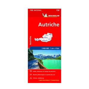 Austria road map Michelin #730