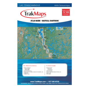 Lac Témiscamingue #538 - atlas marin TrakMaps