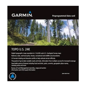 Topo US 24K Nod-Est - SD Garmin