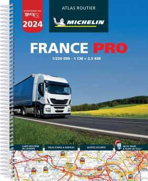 France Pro road atlas Michelin 2024