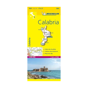 Calabria road map Michelin #364