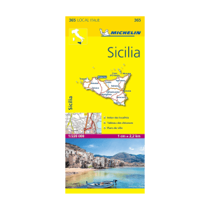 Sicilia road map Michelin #365