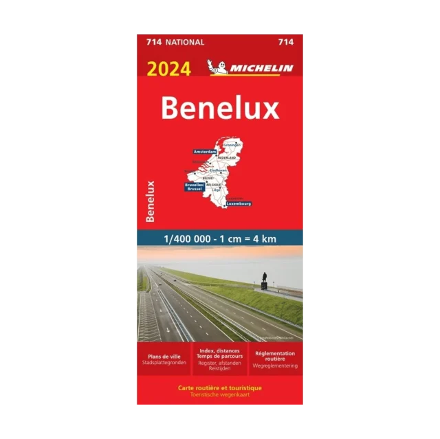 Benelux road map Michelin #714