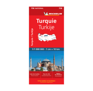 Turquie carte routière Michelin #758