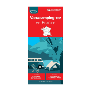 Van et camping-car en France carte routière Michelin