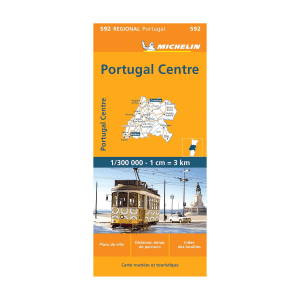 Portugal Centre carte routière Michelin #592