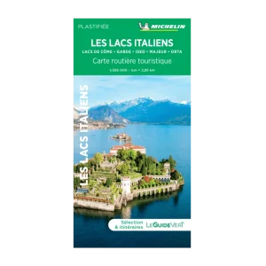 Italian Lakes laminated road map Michelin #633