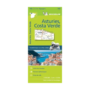 Asturies et Costa Verde - Carte routière Michelin