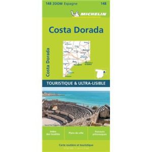 Costa Dorada - Carte routière Michelin