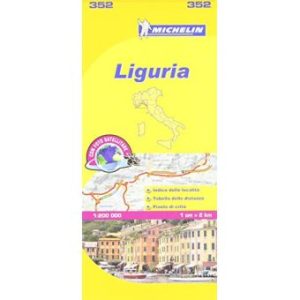 Ligurie - Carte routière Michelin