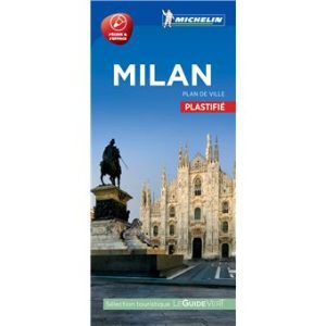 Milan city map Michelin