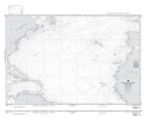 North Atlantic Ocean (Southern Sheet) - Carte NGA 120