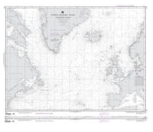 North Atlantic Ocean (Northern Sheet) - Carte NGA 121