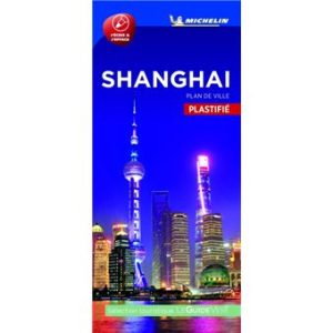 Shanghai laminated city plan Michelin