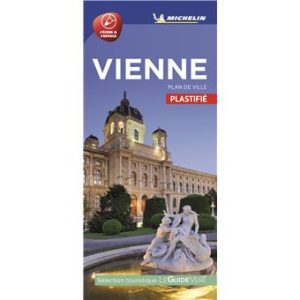 Vienna laminated city plan Michelin