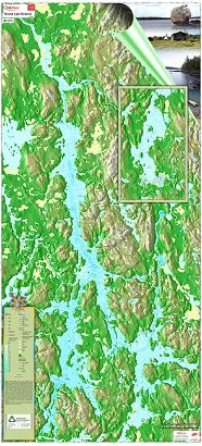 Grand Lac Victoria #539 - Carte nautique TrakMaps - Grand Lac Victoria #539 - TrakMaps Nautical Chart