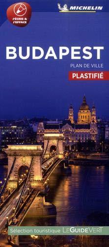 Budapest plan de ville plastifié Michelin