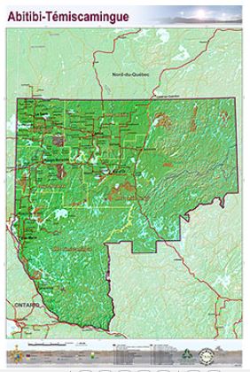 Région Abitibi-Témiscamingue #522 - TrakMaps