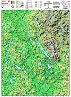 Région du Mont-Tremblant #401 - TrakMaps