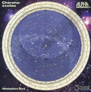 Cherche-étoiles Alpha 2000 Plus. Hémisĥère Nord