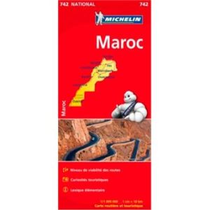 Maroc - Carte routière Michelin 742