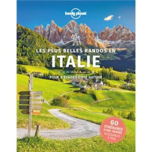 Italie - Les plus belles randonnées - Guide Lonely Planet