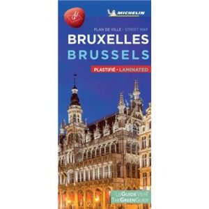 Bruxelles - Plan de ville plastifié - Michelin