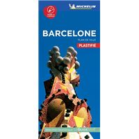 Barcelone -Plan de ville plastifié - Michelin
