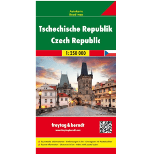 Czech Republic - Freytag & Berndt Road Map