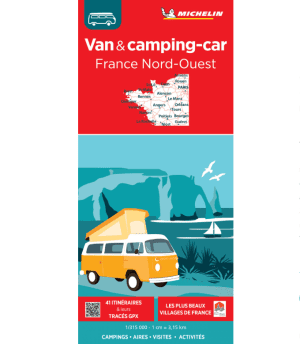 France Nord-Ouest Van & Camping-Car - Carte routière Michelin #774