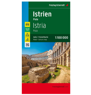 Istrie (Croatie) - Carte Freytag & Berndt