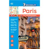Paris par arrondissements - Atlas pocket Michelin #62