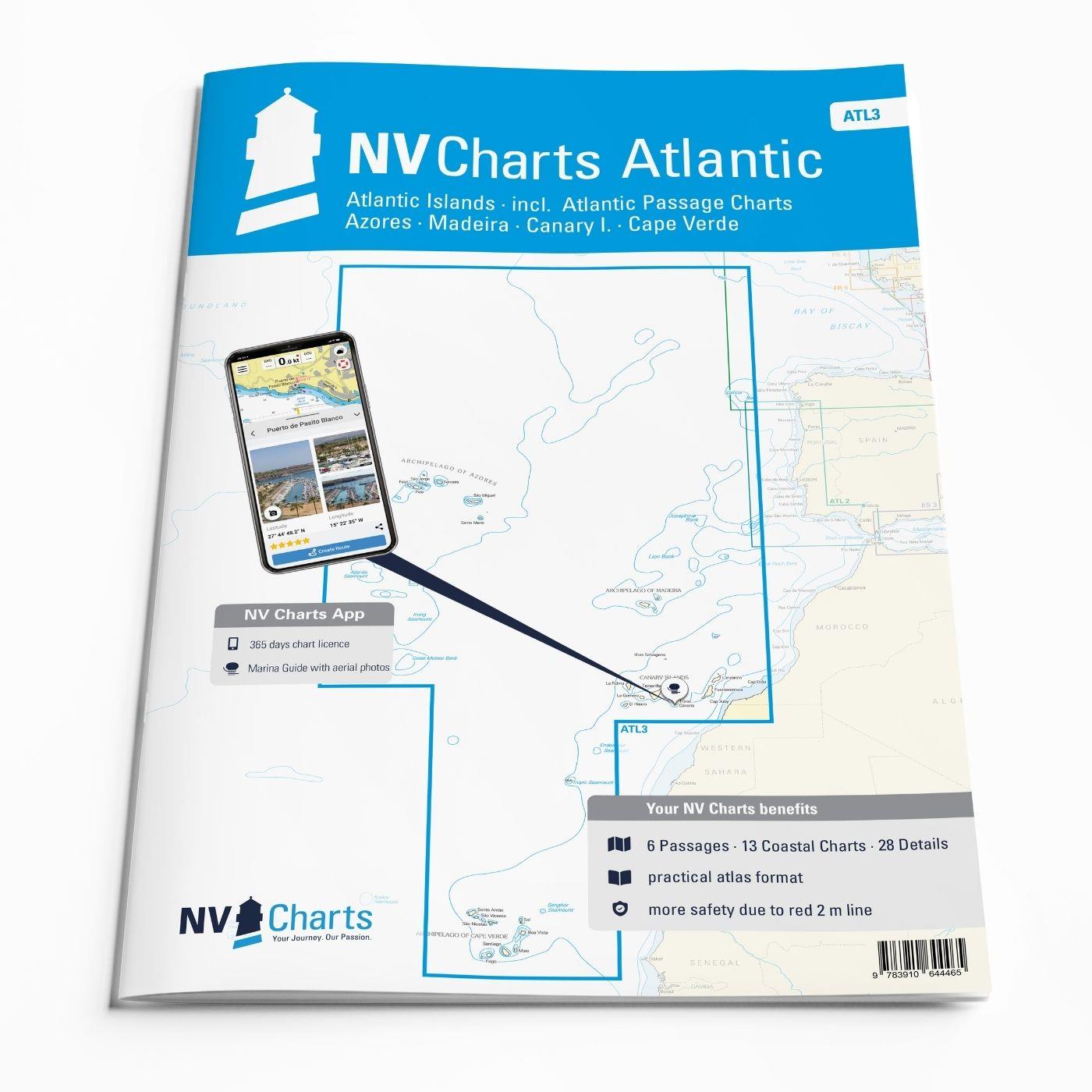 NV Atlas Atlantic ATL3 - Açores, Madère, îles Canaries, Cap vert (ang.) – Image 2