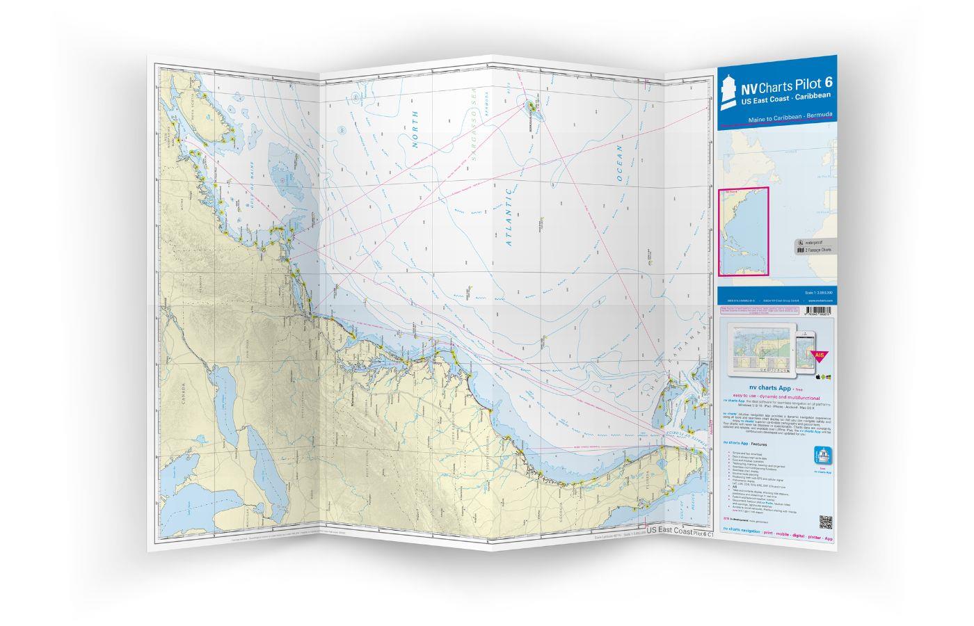 Côte est américaine - Carte nautique NV Pilot 6 – Image 2