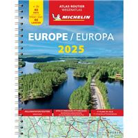 Europe 2025 - Atlas routier Michelin