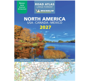 North America Road Atlas Michelin Large Formet 2027