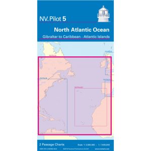 North Atlantic ocean - NV Pilot 5 nautical chart