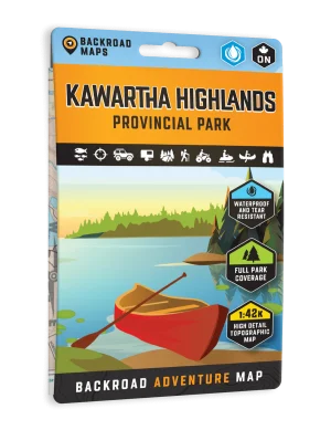 Kawartha Highlands Provincial Park - Adventure Map - BRMB