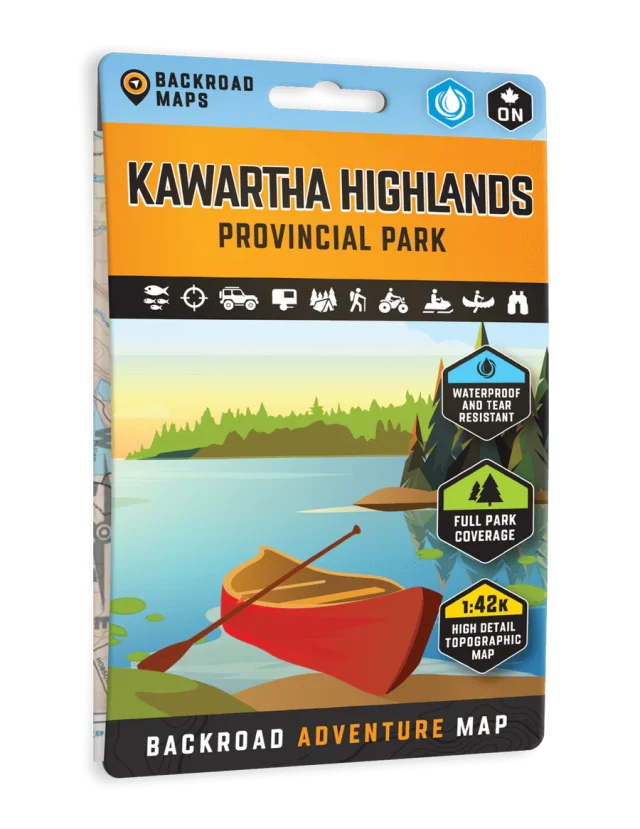 Kawartha Highlands Provincial Park - Adventure Map - BRMB