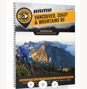 Vancouver Coast & Mountains - Adventure Maps & Guide - BRMB