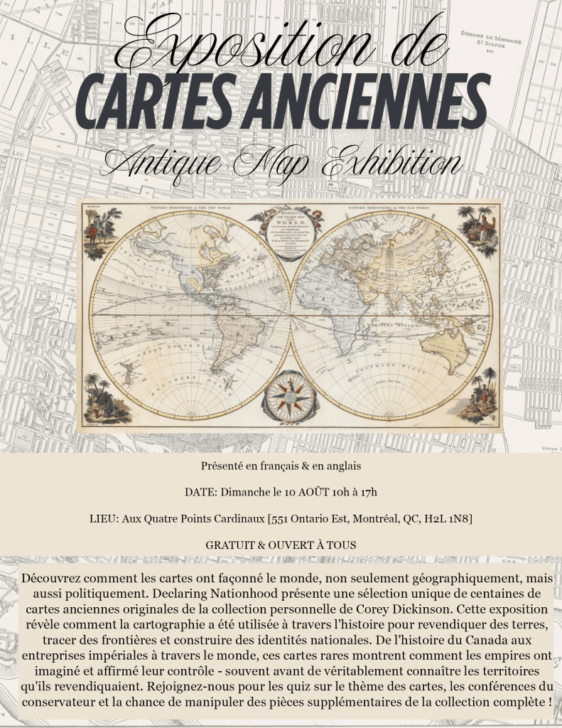 Exposition de cartes anciennes