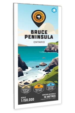 Bruce Peninsula - Destination Map - BRMB