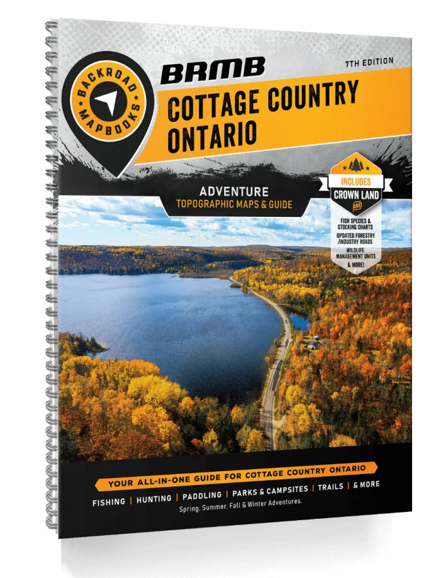 Cottage Country - Ontario- Adventure Maps & Guide - BRMB