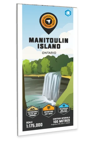 Manitoulin Island. Destination Map - BRMB