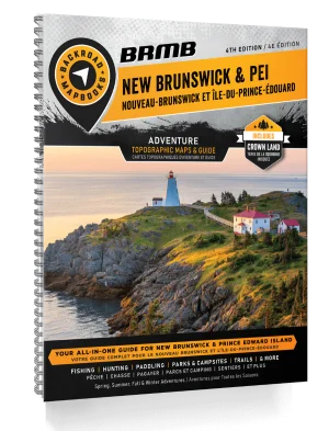 New Brunswick & PEI - Adventure Maps & Guide - BRMB