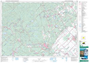 Carte topo 31G16: Saint-Sauveur-des-Monts