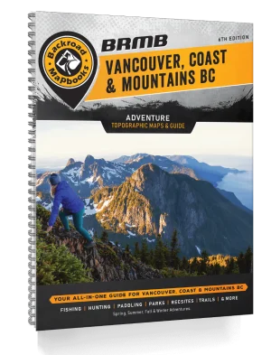 Vancouver Coast and Mountains BC - Adventure Maps & Guide - BRMB