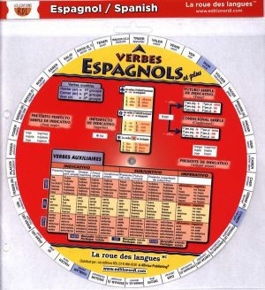 Roue des verbes - Espagnol - Éditions RDL