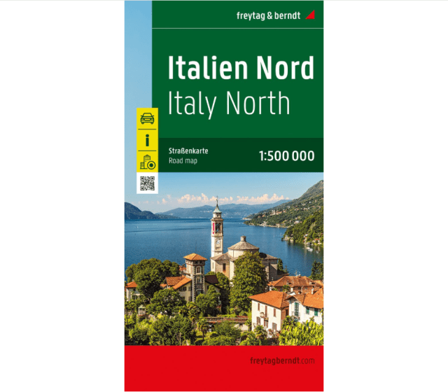 Northern Italy - Freytag & Berndt Road Map