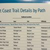 East Coast Trail - Overview map with distances - Image 4